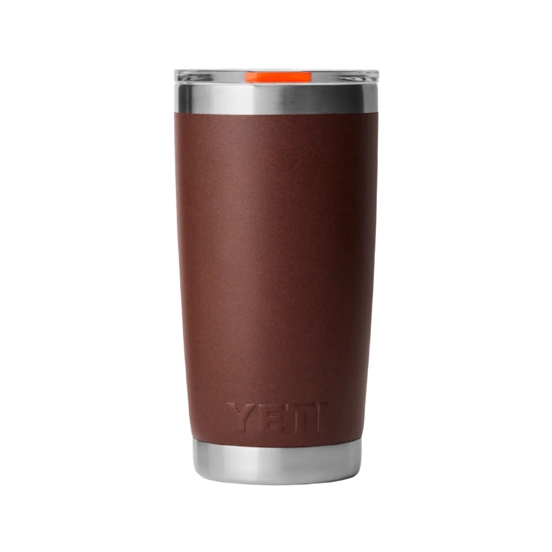 Yeti Unisex Rambler 20 Oz Drinkware Wetlands Brown Tumbler