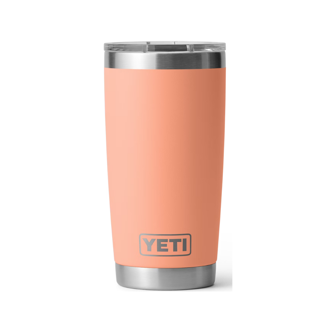 Yeti Rambler 20 Oz Magslider Lowcountry Peach Tumbler