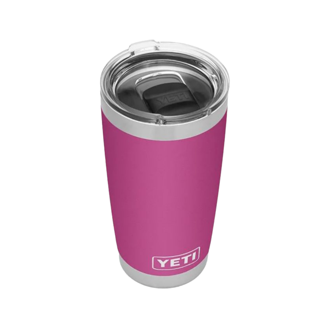Yeti Rambler 20 oz Prickly Pear Pink Tumbler