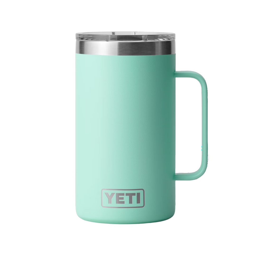 Yeti Rambler 24 Oz Magslider Seafoam Mug