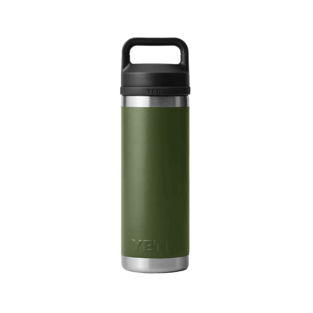 Yeti Unisex Rambler 18oz Chug Cap Highlands Olive Bottle