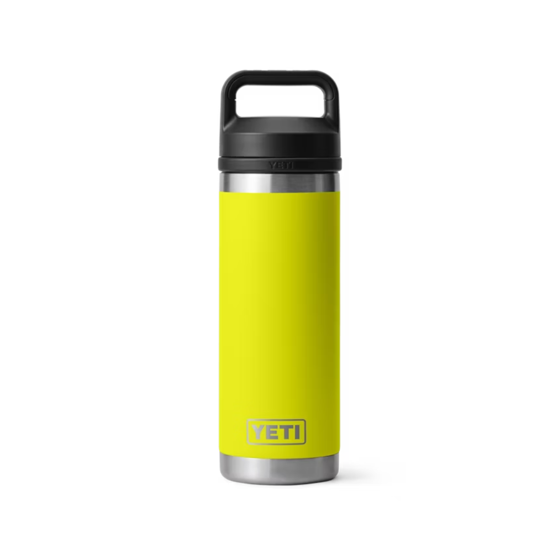 Yeti Rambler 18oz Firefly Yellow Water Bottle