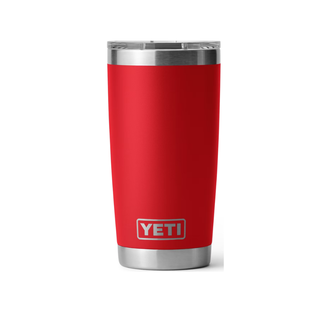 Yeti Rambler 20 oz Magslider Rescue Red Tumbler