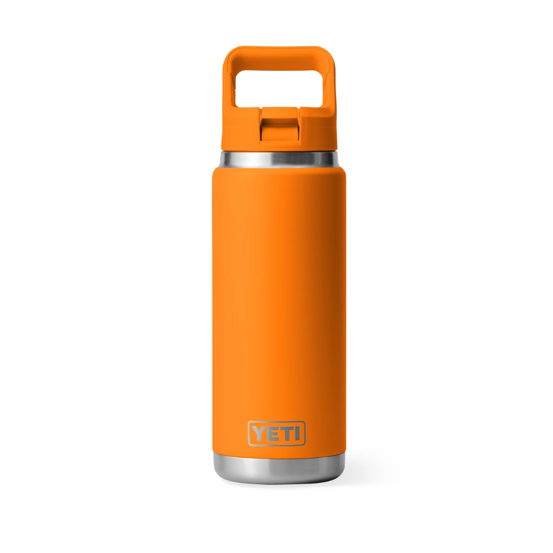 Yeti Rambler 26oz King Grab Orange Water Bottle