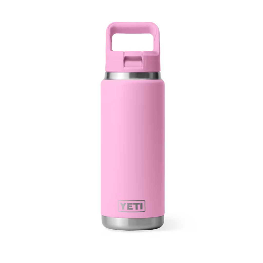 Yeti Rambler 26oz Power Pink Water Bottle