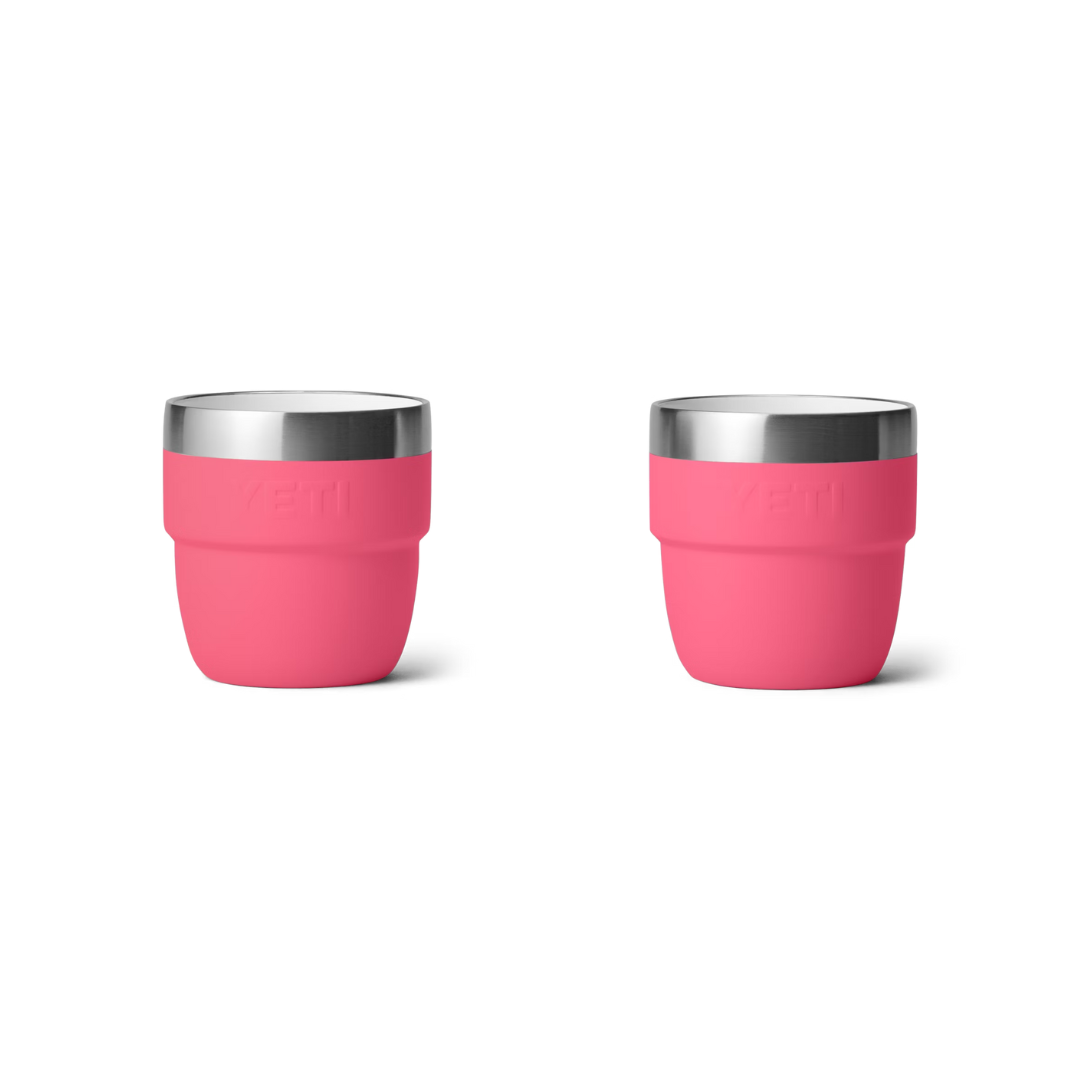 Yeti Rambler 4oz Tropical Pink Stackable Cups
