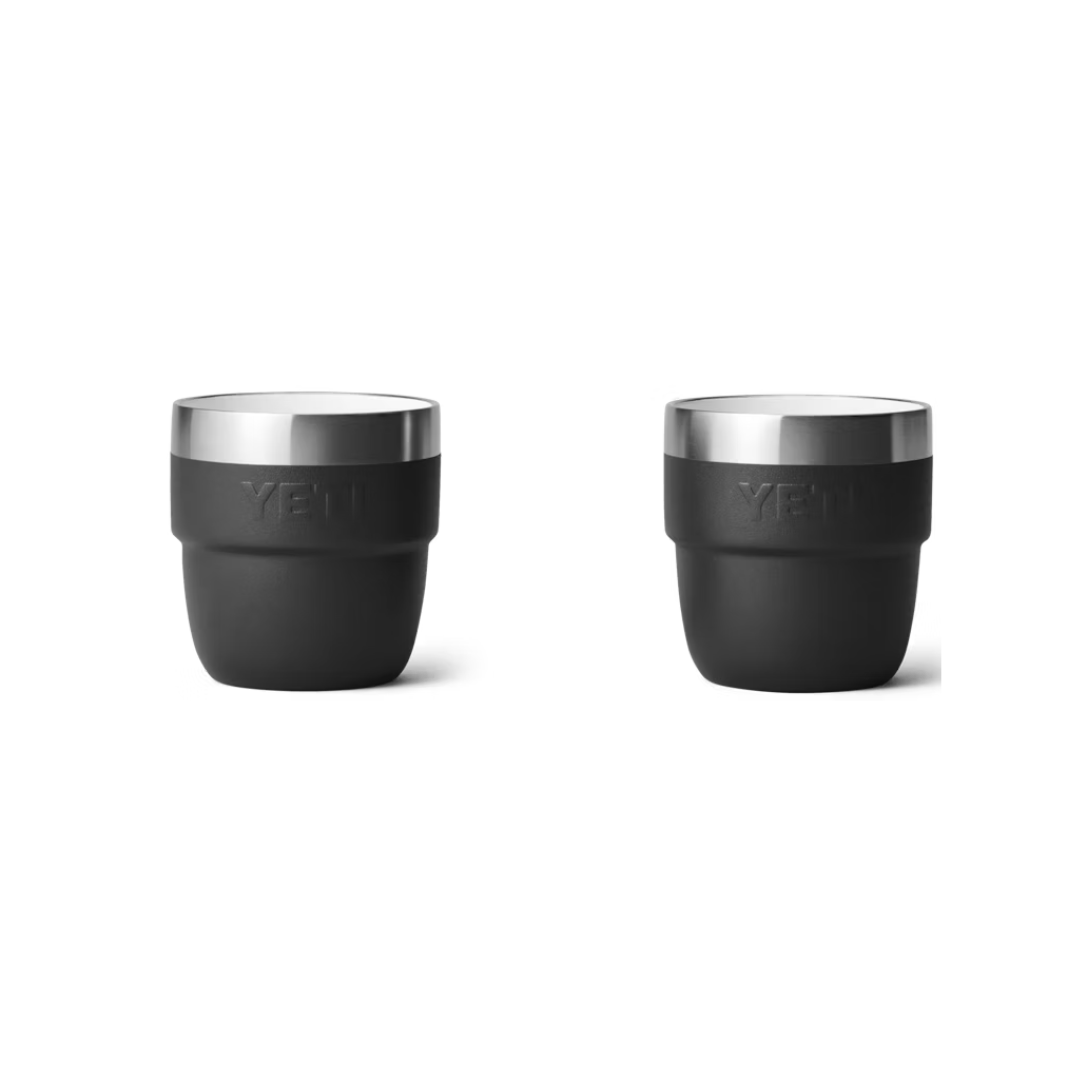 Yeti Unisex Rambler 4 Oz Black Stackable Cups