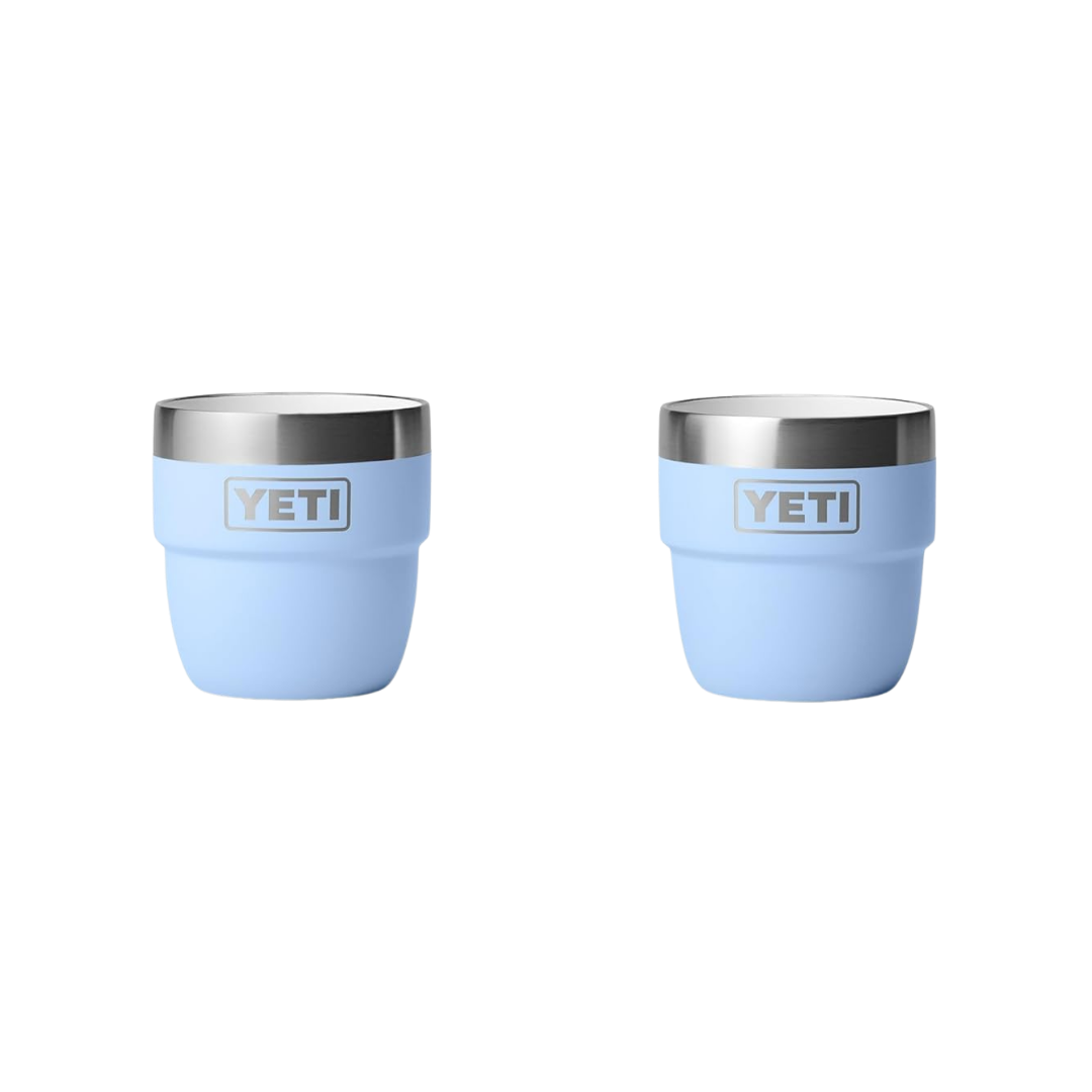 Yeti Unisex Rambler 4oz Big Sky Blue Stackable Cups