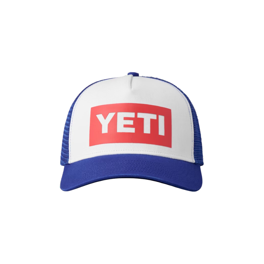 Yeti Men's Limited Edition Stamp Pro Trucker Blue Cap