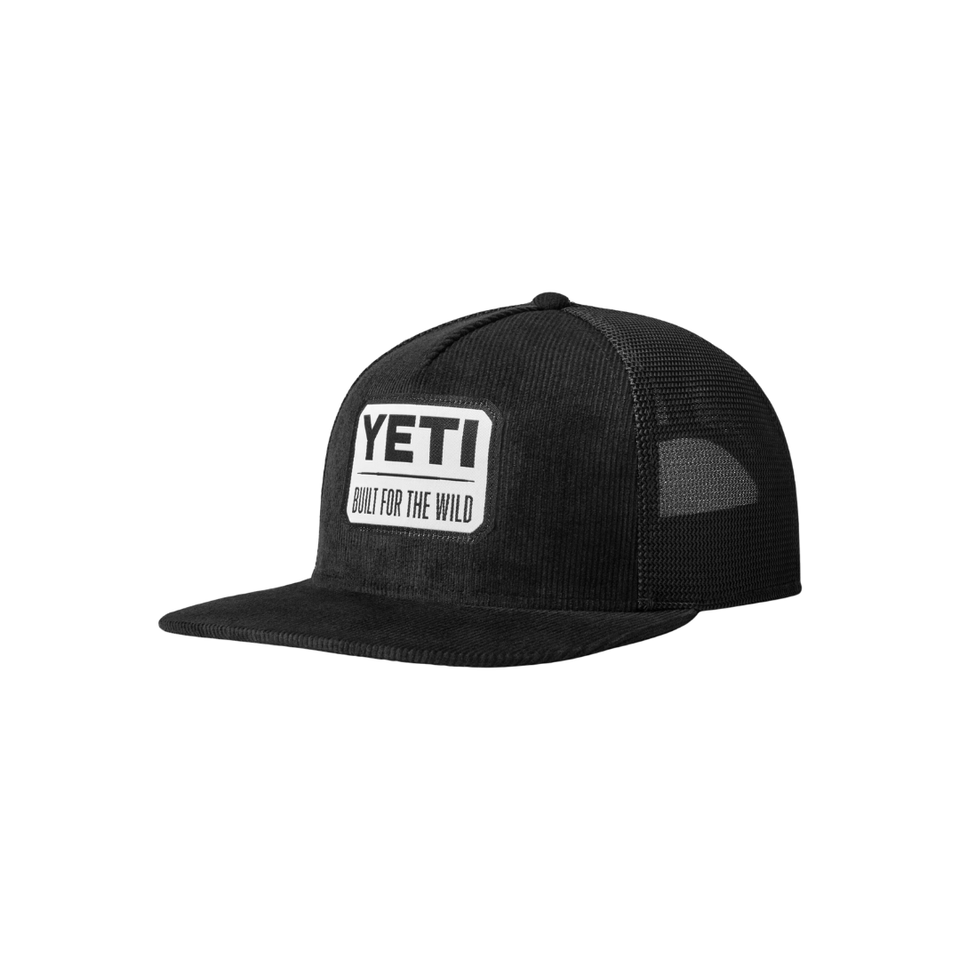 Yeti Men's Retro Flat Built For The Wild Black Cap