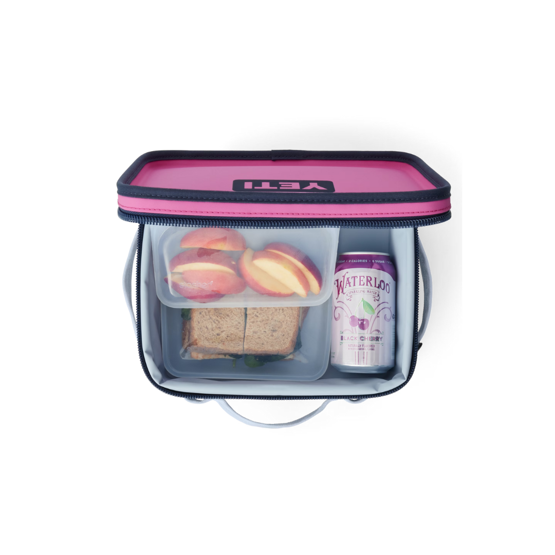 Yeti Daytrip Wildflower Fuchsia Navy Lunch Box