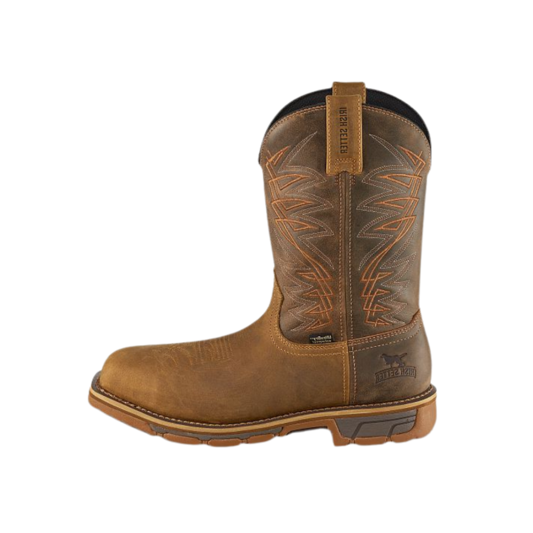 Red Wing Men’s Marshall Steel Toe Waterproof Brown Boots