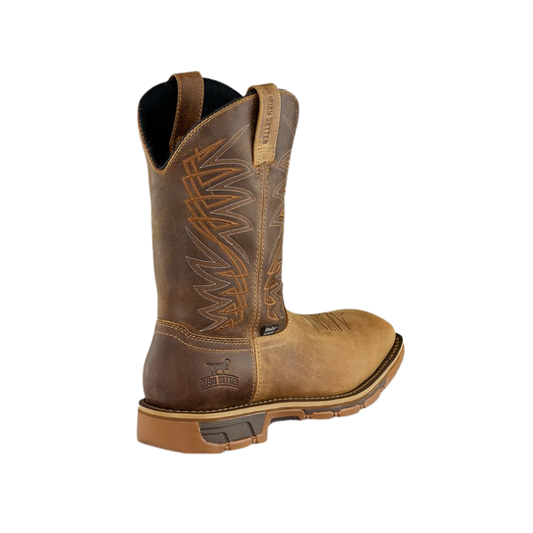 Red Wing Men’s Marshall Steel Toe Waterproof Brown Boots