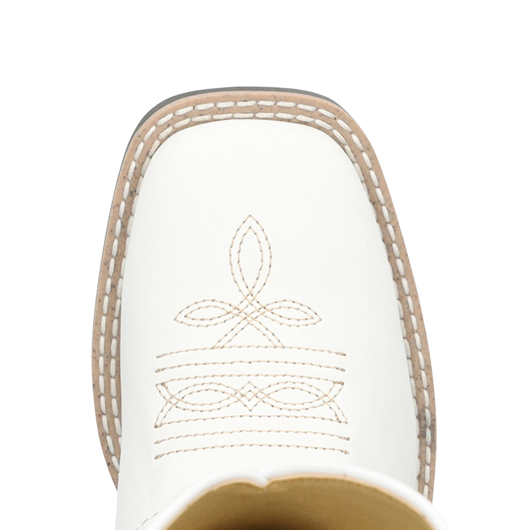 Smoky Mountain Toddler Girl's Western Bonnie White Boots