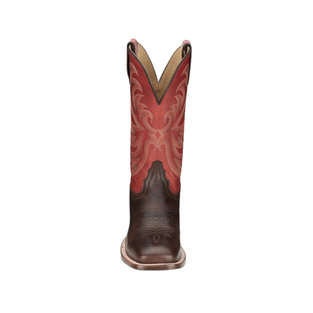 Tony Lama Women's Rowena Espresso Leather Brown Boots
