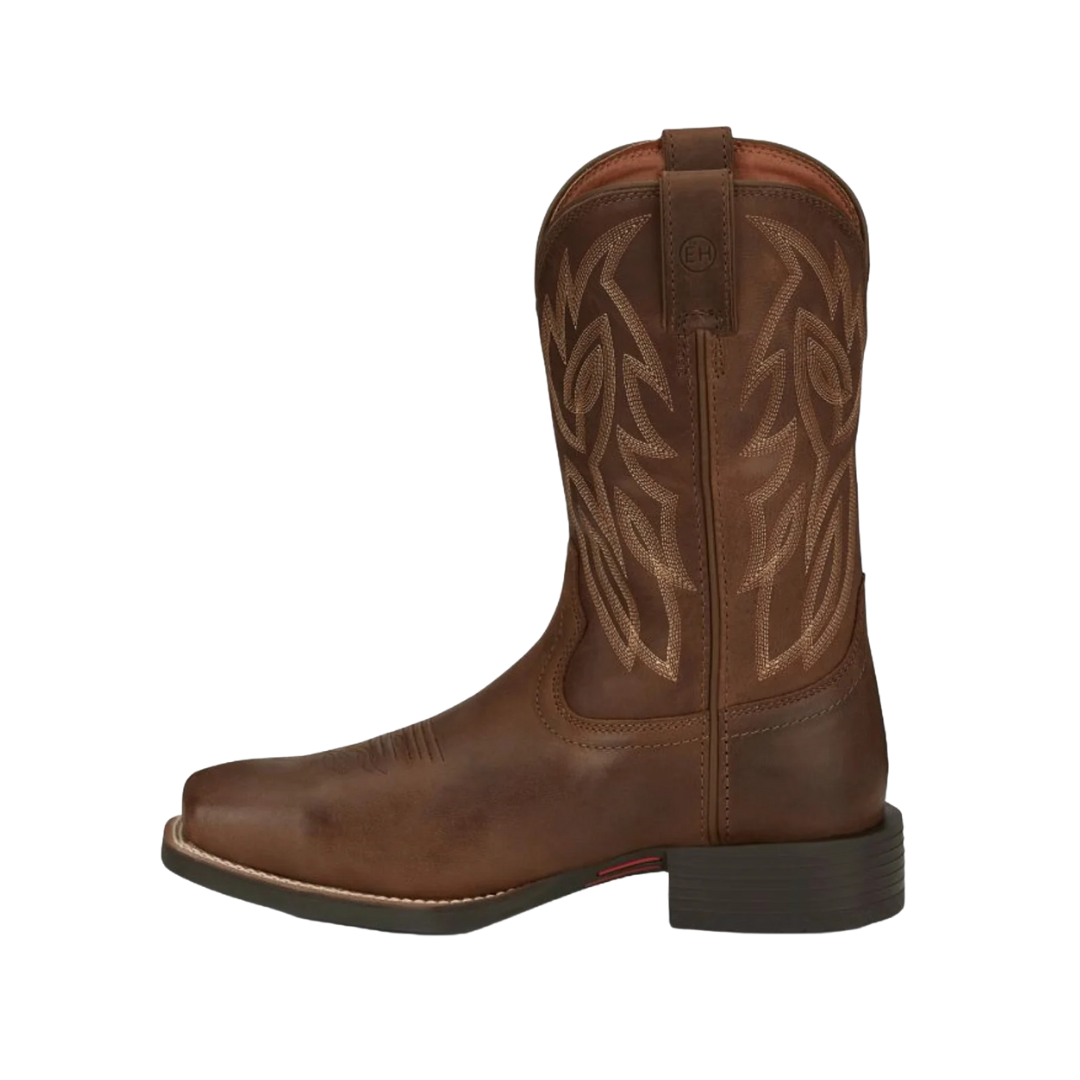 Justin Men's Canter Dusky Western Work Brown Boots