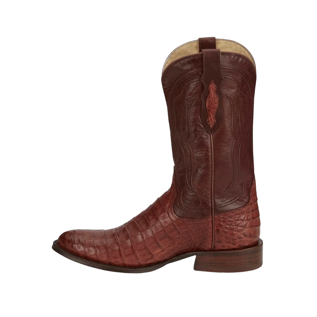 Tony Lama Men's Tremaine Caiman Belly Brown Boots