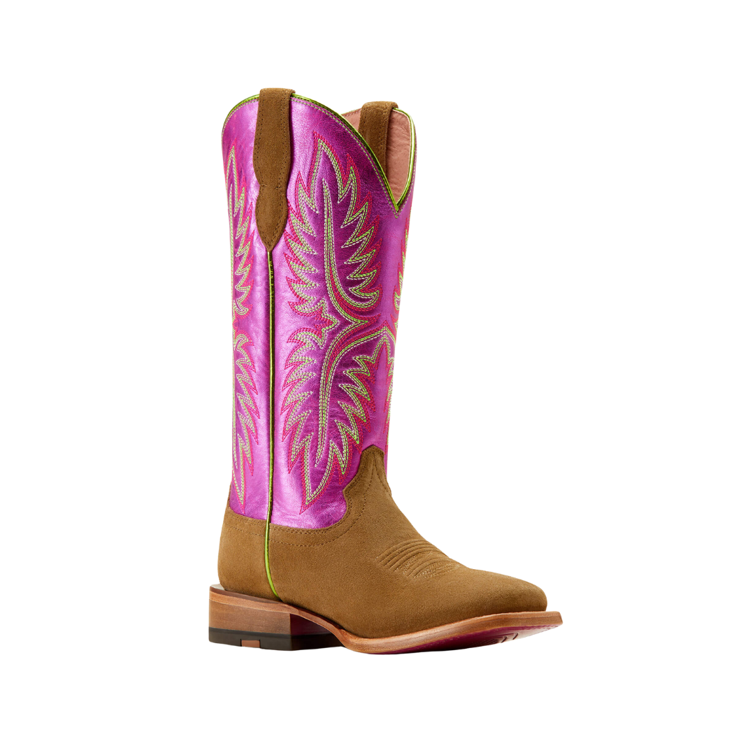 Ariat Women´s Frontier Calamity Jane Dijon Roughout Boots