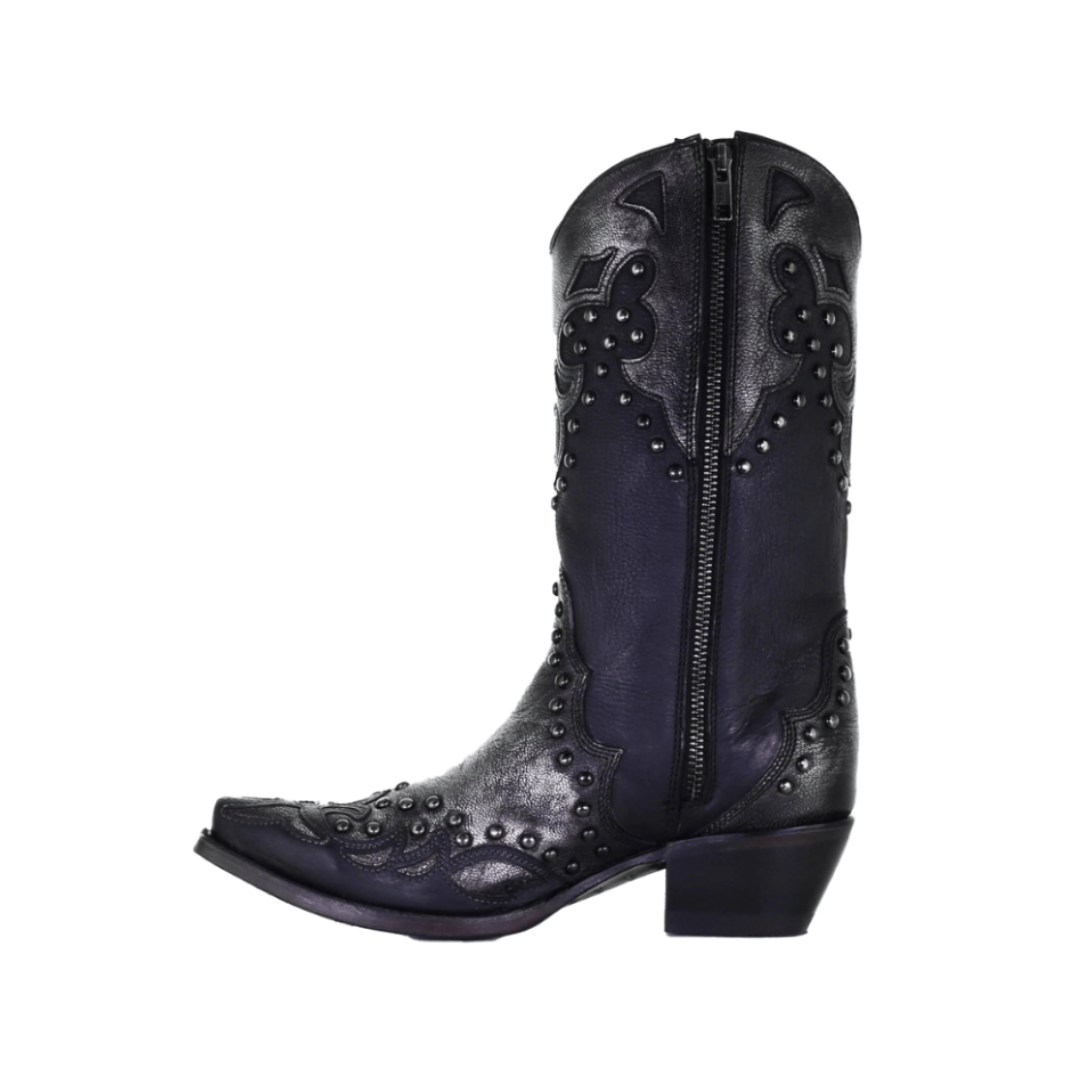 Corral Women's Embroidery Black Boots