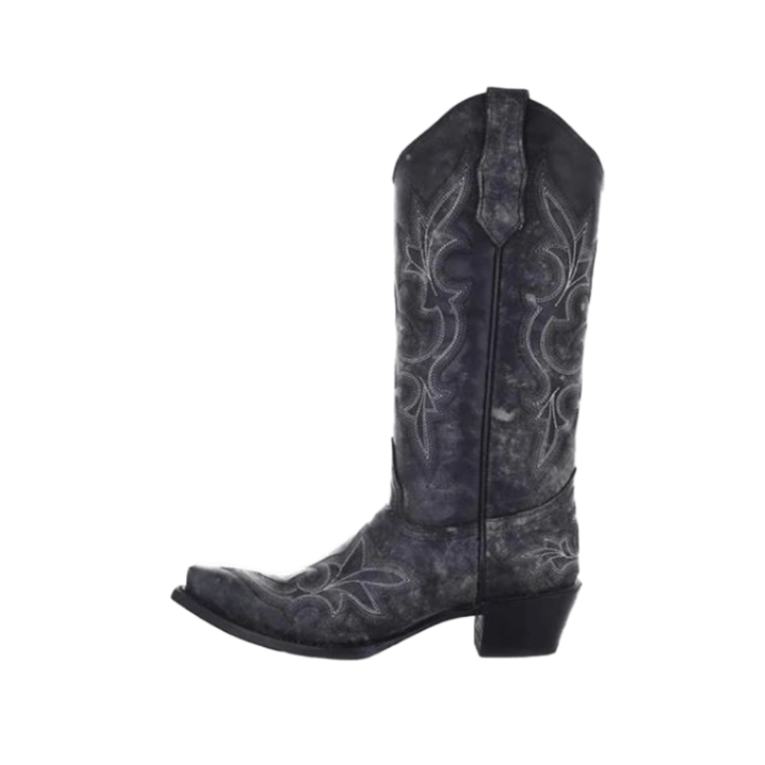 Corral Women's Distressed Black Boots