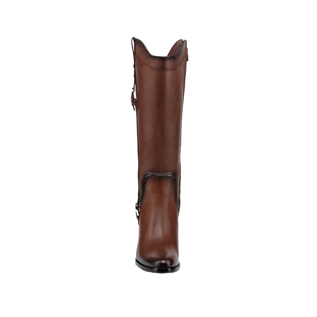 Cuadra Women's Tall Almond Western Brown Boots