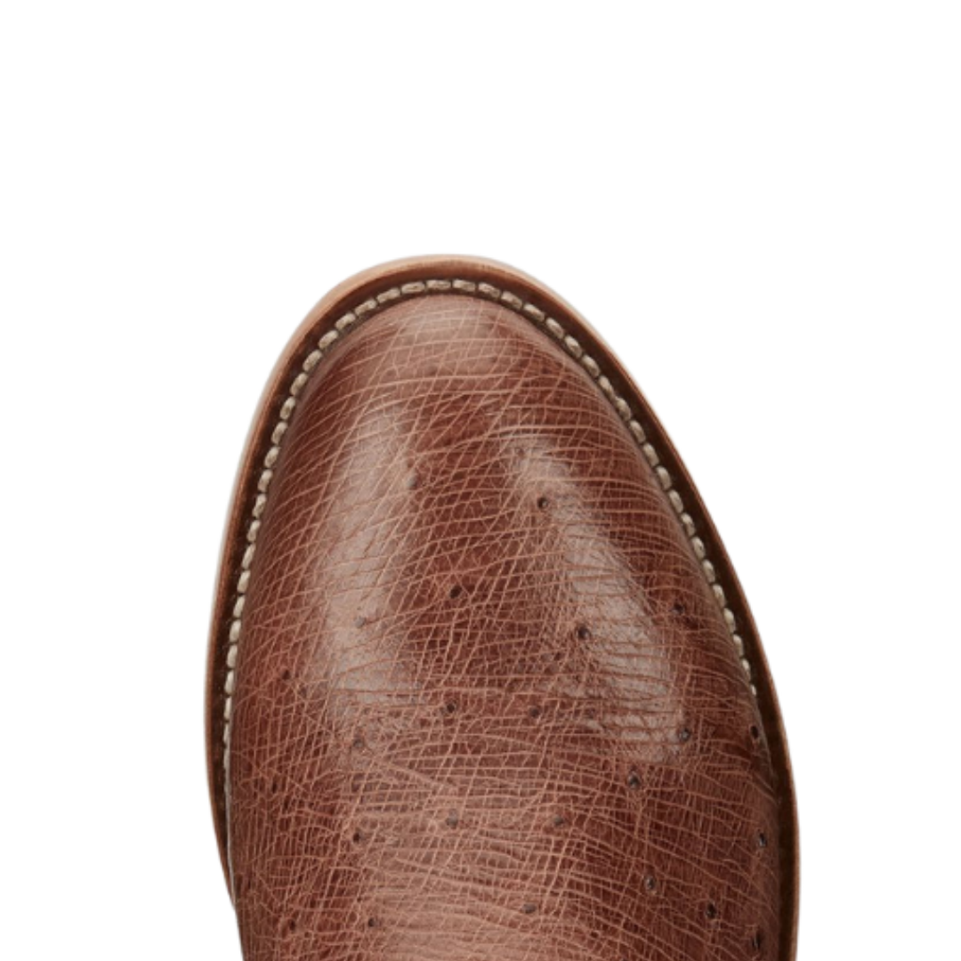 Justin Men's Greer Antique Smooth Brown Boots