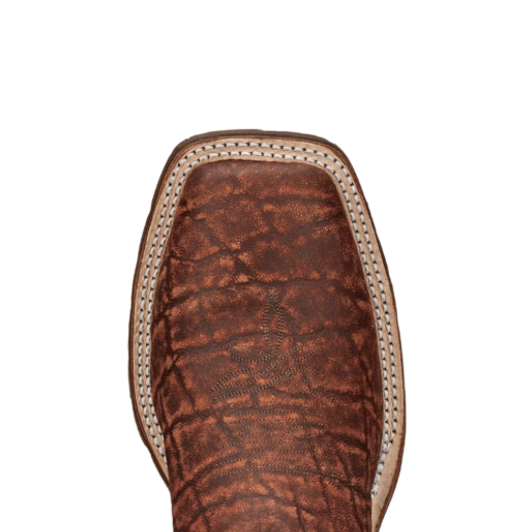 Tony Lama Men's Galan Elephant Print Brown Boots