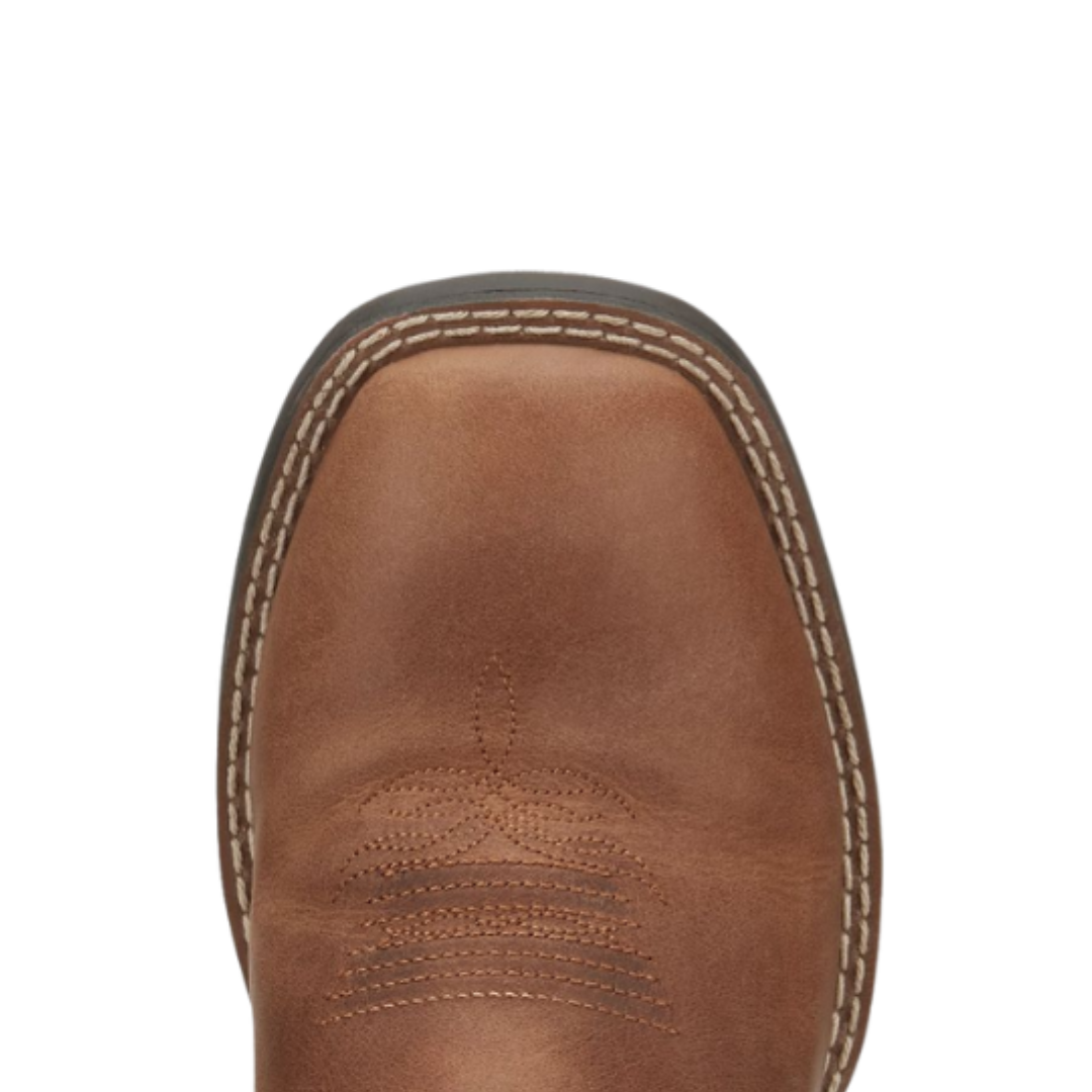 Justin Youth Boy's Bowline Junior Brown Boots