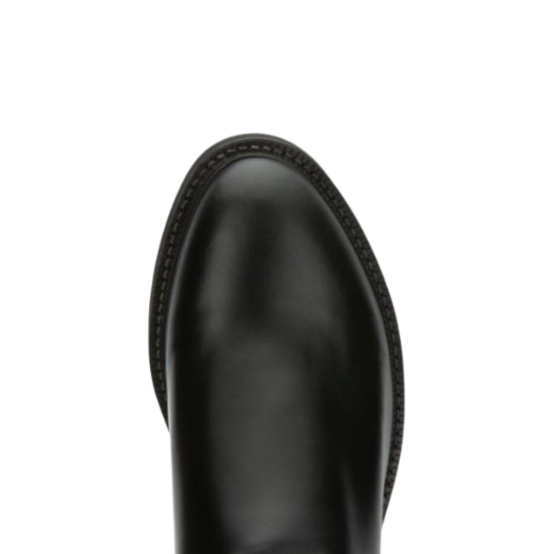 Justin Men's Melo Veal Western Black Boots