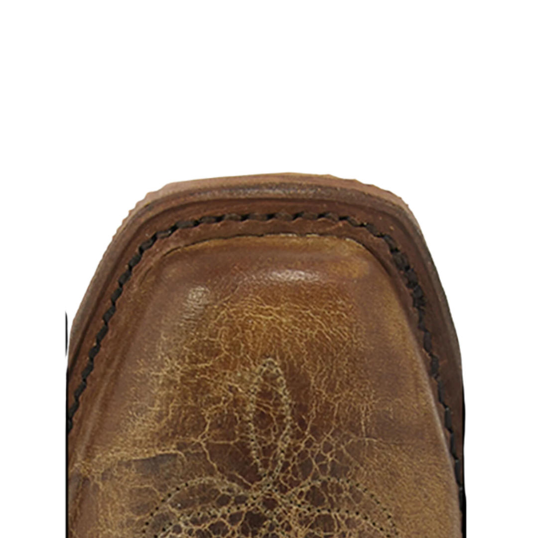 Justin Women's Katia Western Tan Distressed Boots