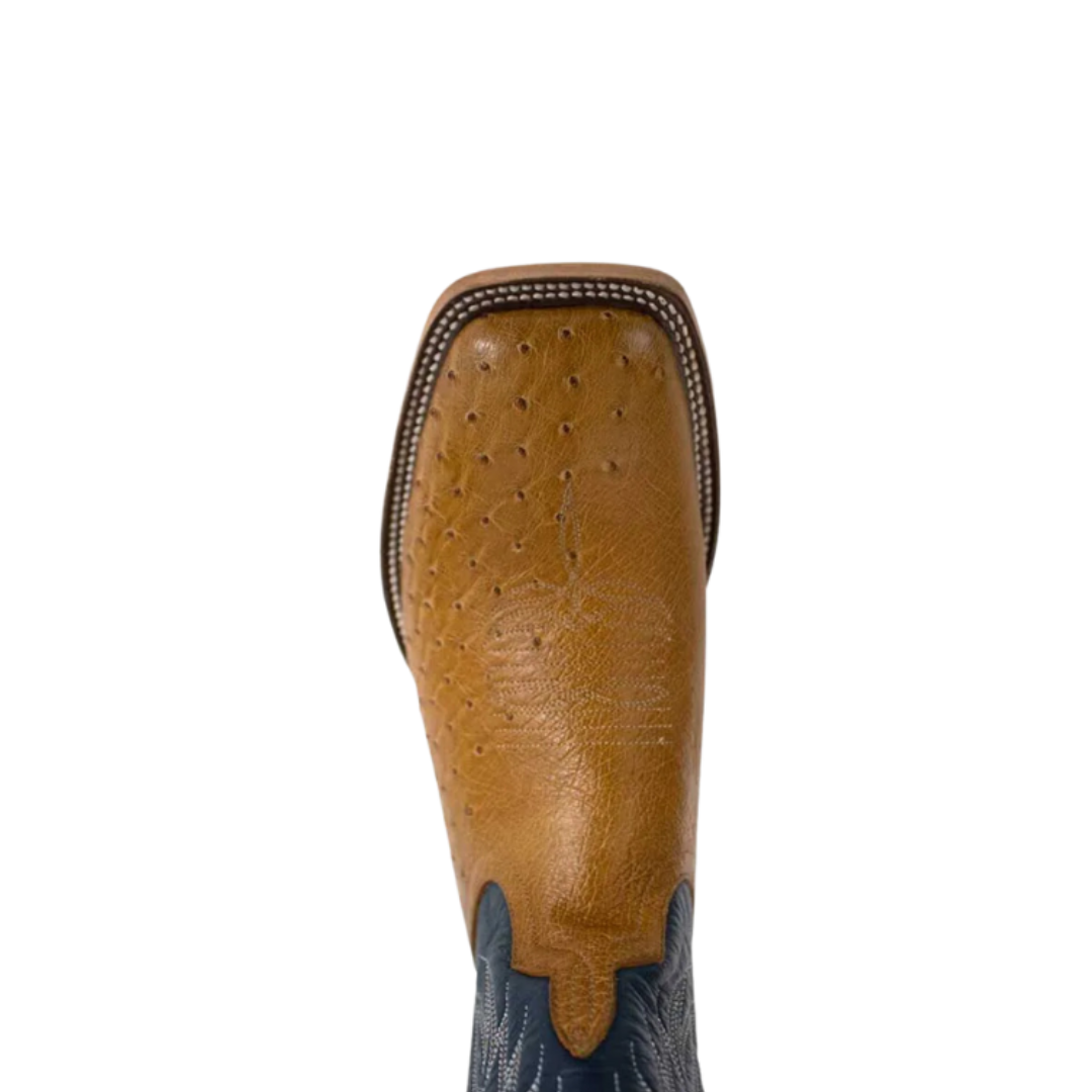 Horse Power Men's Antique Saddle Smooth Blue Boots