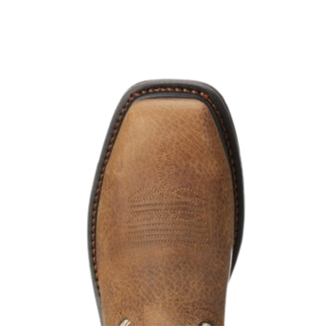 Ariat Men's Workhog Patriot Steel Work Sand Camo Boots