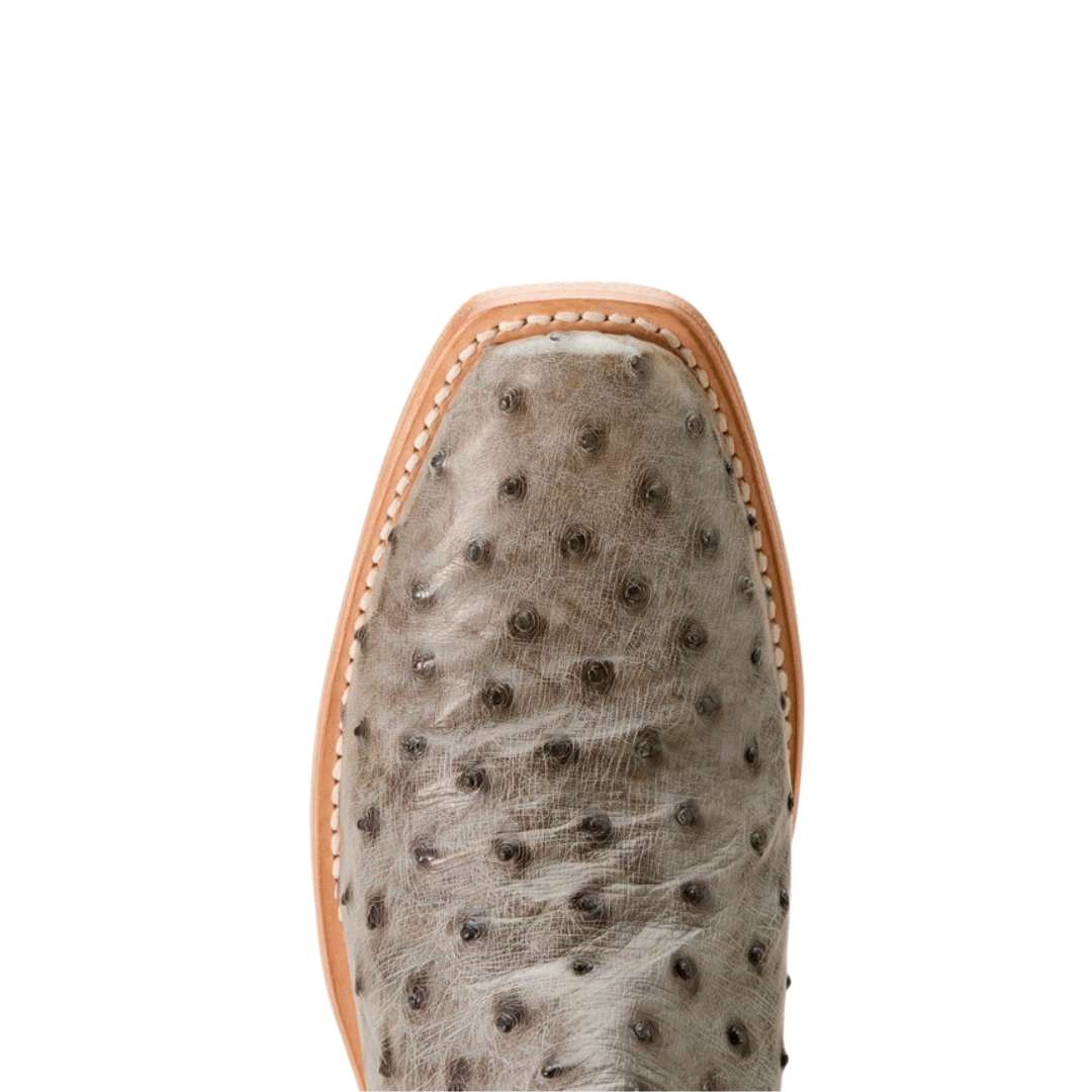 Ariat Men's Furity Ostrich Grey Exotic Boots