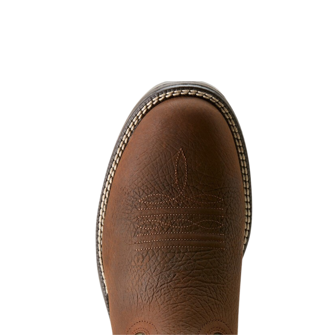 Ariat Men's Ridgeback Round Toffee Green Boot