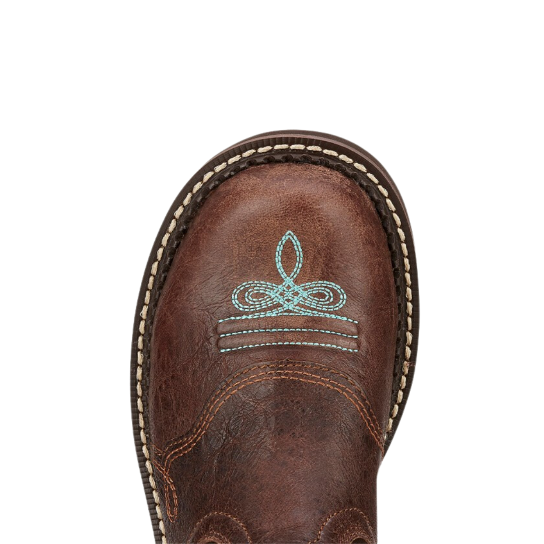 Ariat Women's Fatbaby Heritage Dapper Royal Chocolate Boots