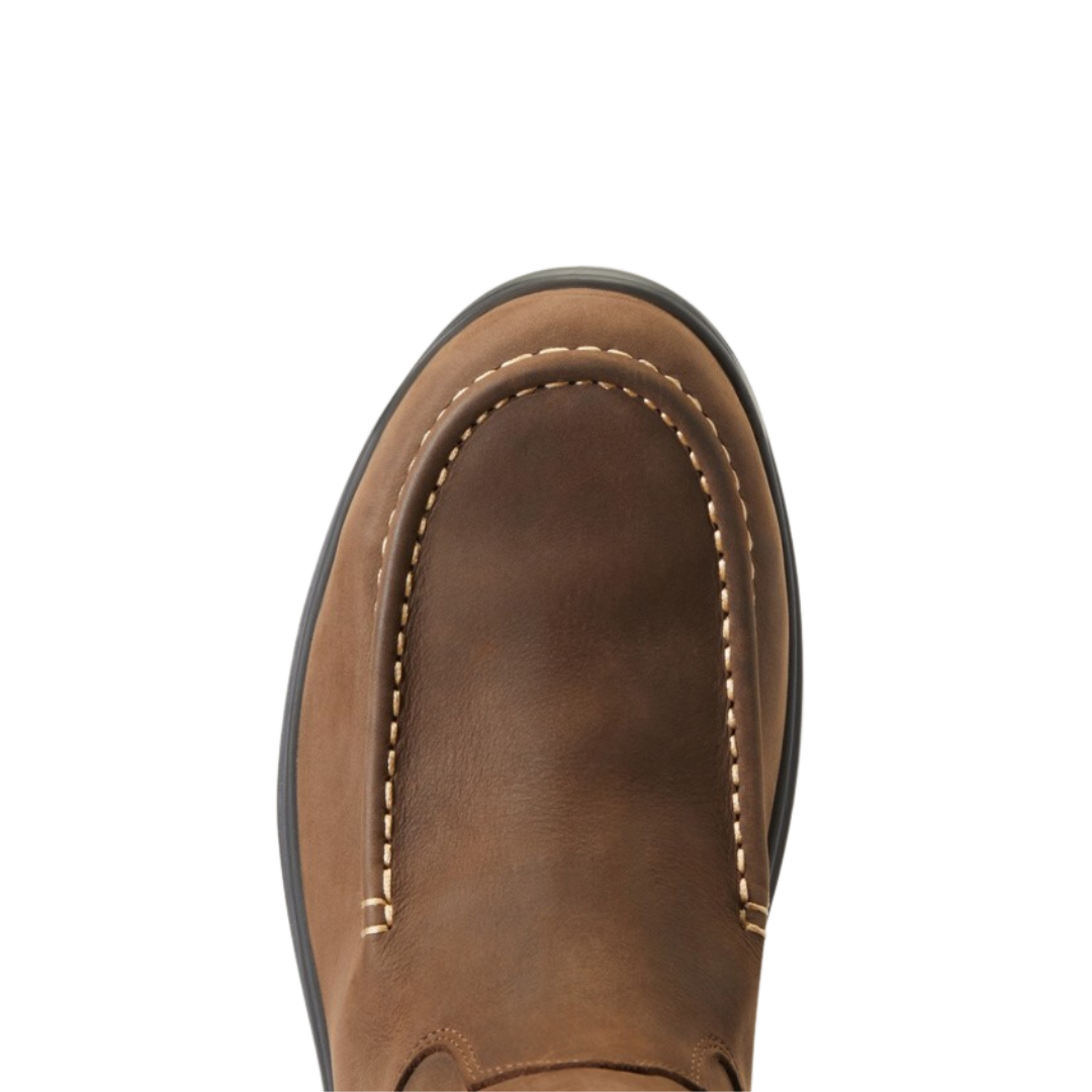 Ariat Men's Treadfast 6 Waterproof Steel Dark Brown Boots