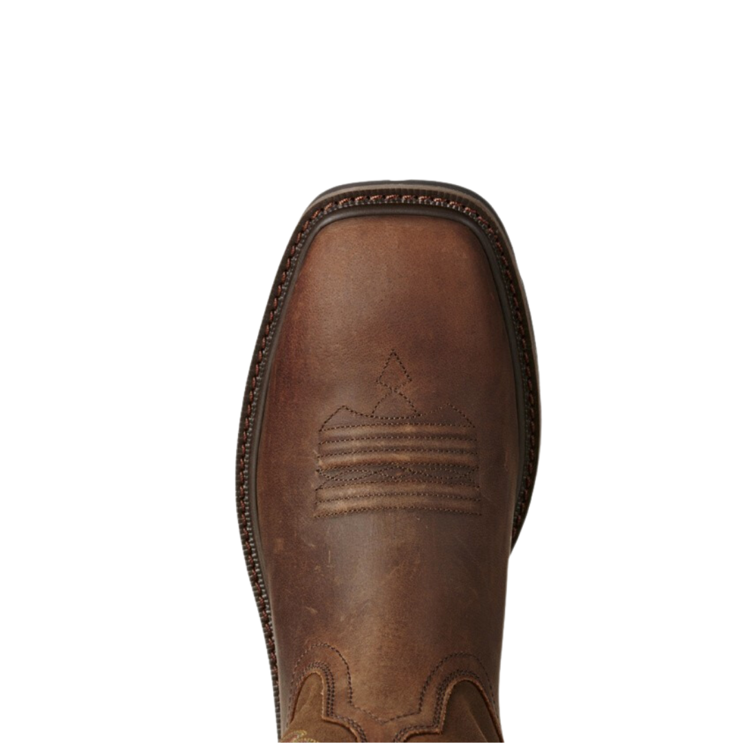 Ariat Men's Groundbreaker Steel Toe Work Brown Boots