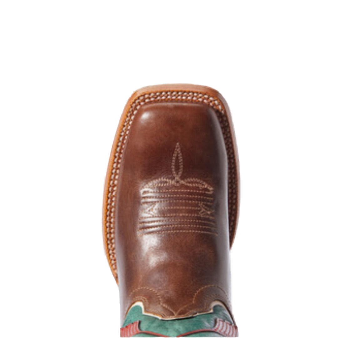 Ariat Women's Arroyo Teal Roper Rustic Brown Boots