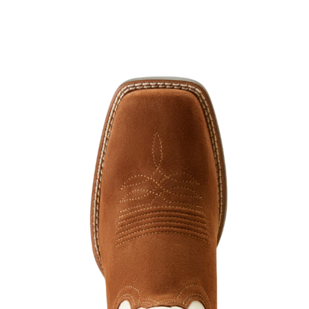Ariat Women's Round Up Ruidoso Matter Pearl Suede Boots