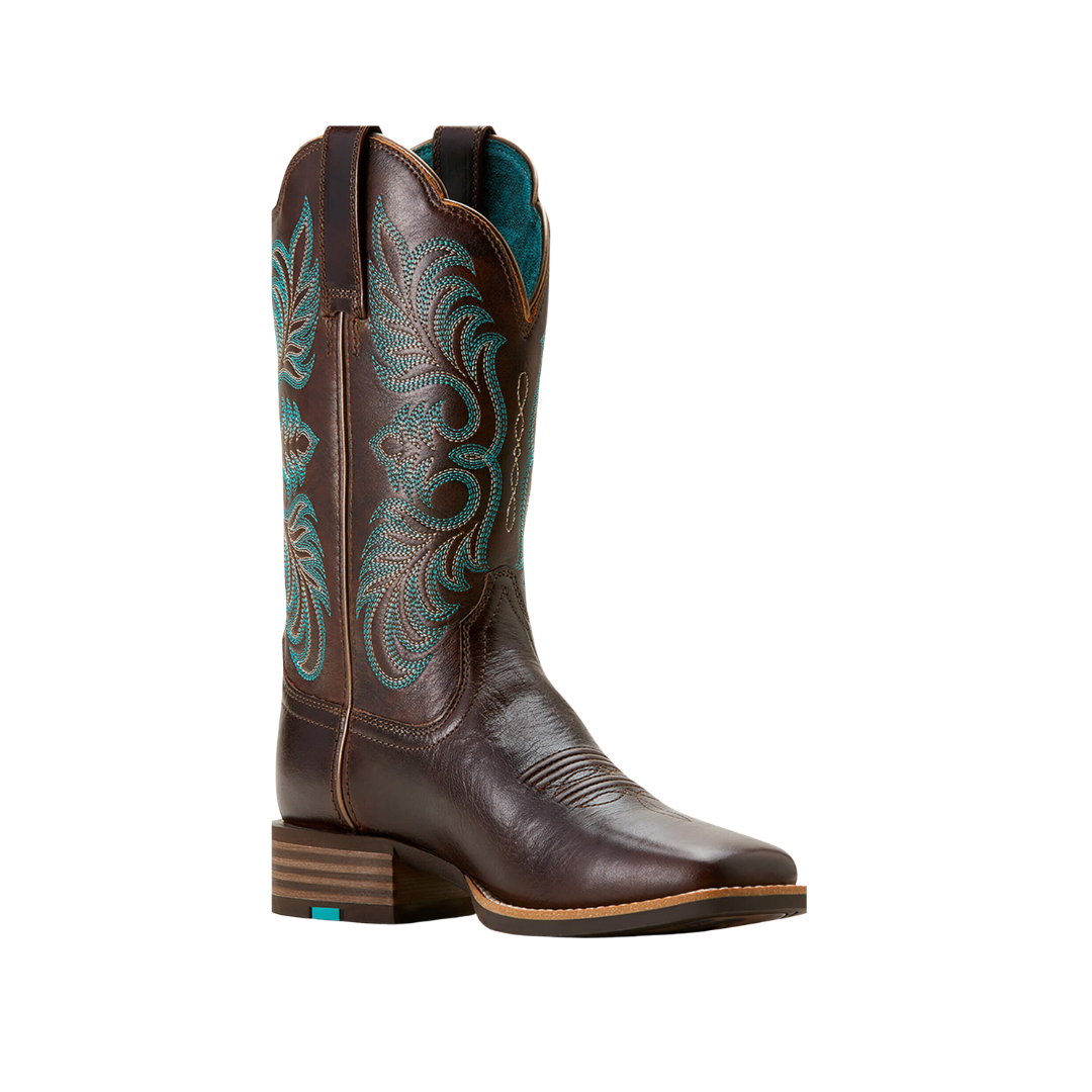 Ariat Women's Gillete Western Marble Brown Boot
