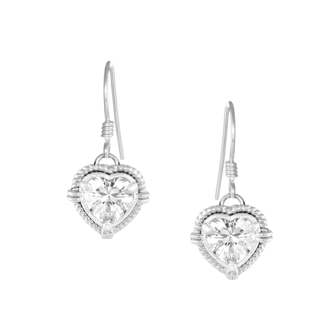 Montana Women's Heart on my Sleeve Pendant Earrings