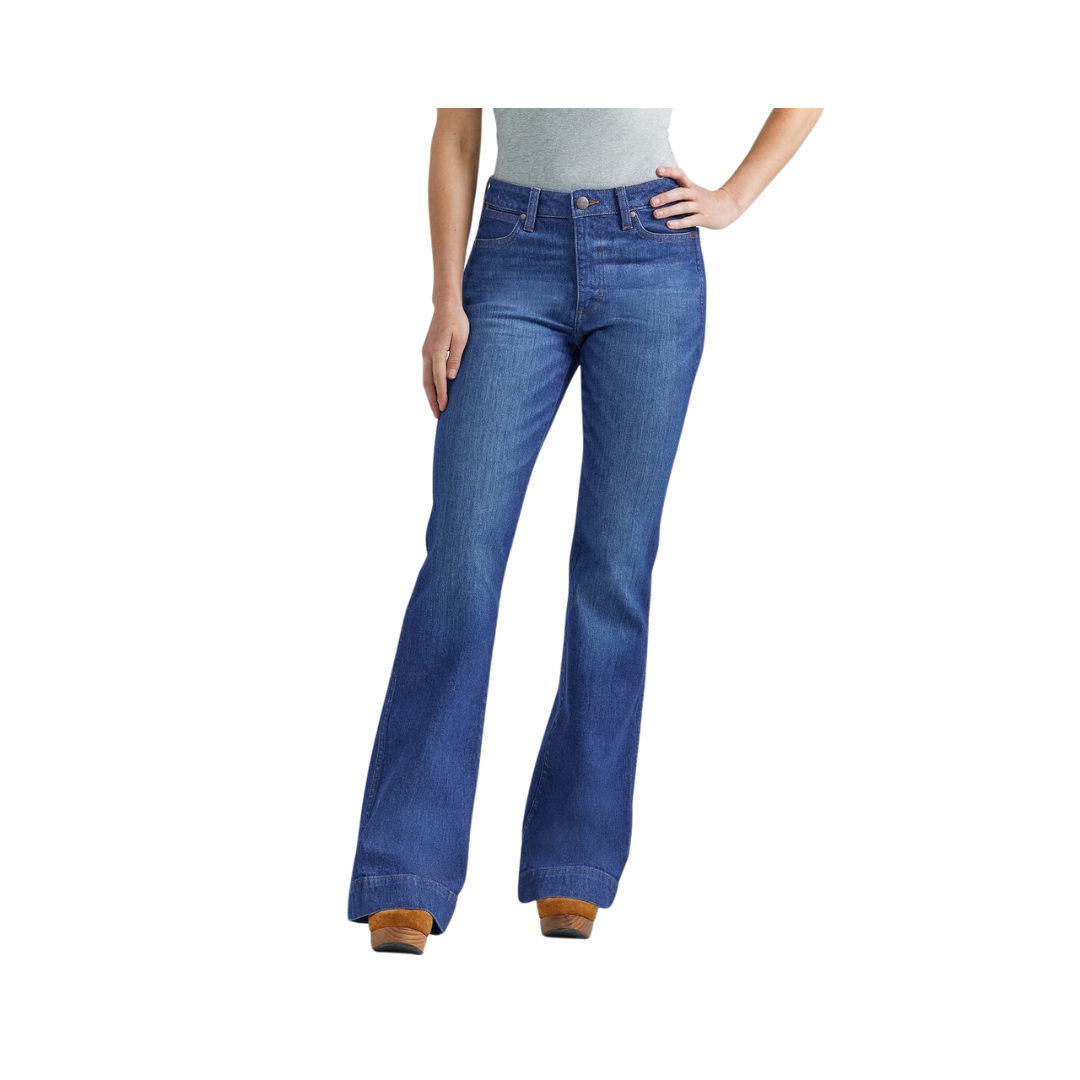 Wrangler Ladies Retro Bauler Trouser High Rise Jeans