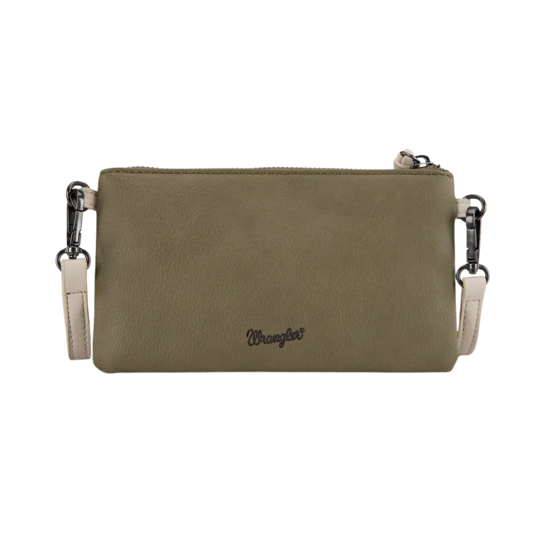 Wrangler Women's Cardholder Green Wallet Crossbody