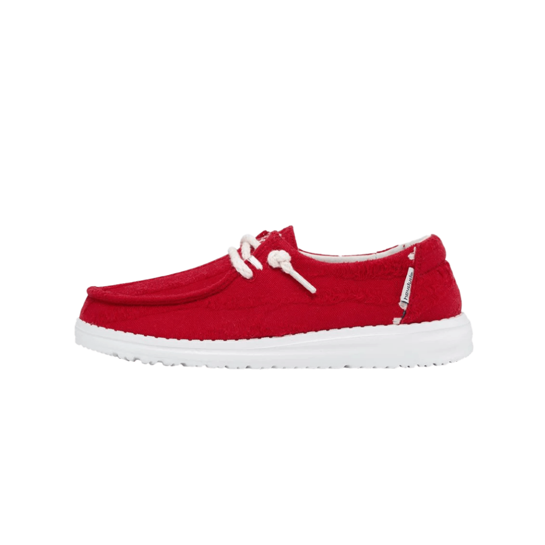 Hey Dude Women's Distressed Salsa Slip On Shoe