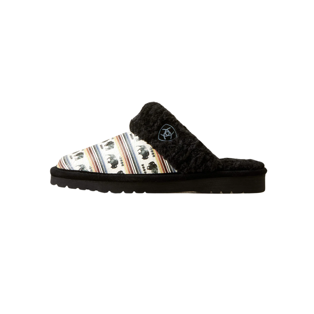 Ariat Women's Jackie Buffalo Print Exotic Slippers