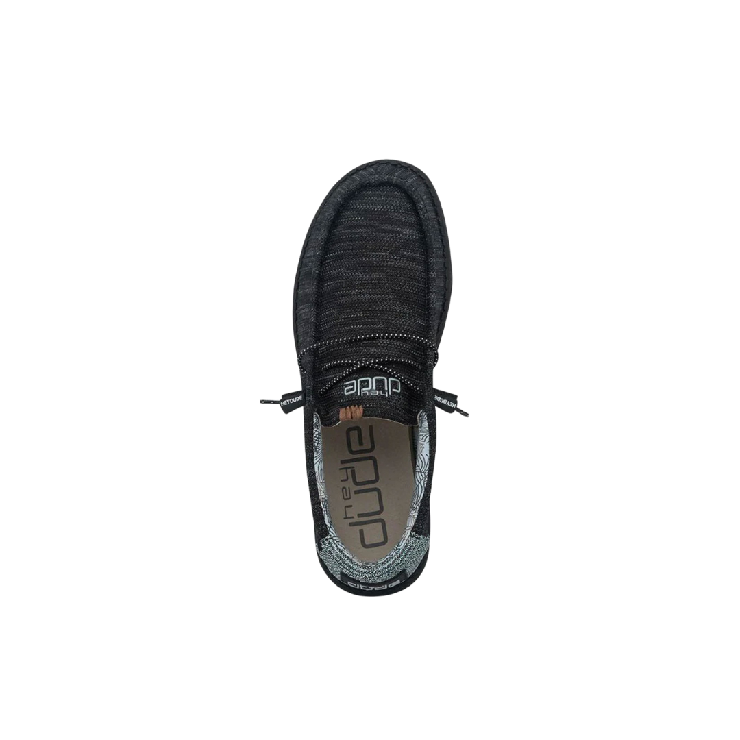 Hey Dudes Men's Wally Polar Night Black Shoes