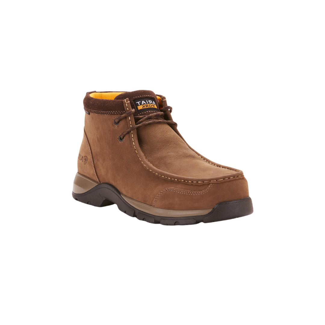Ariat Men's Edge Composite Toe Dark Brown Work Boots