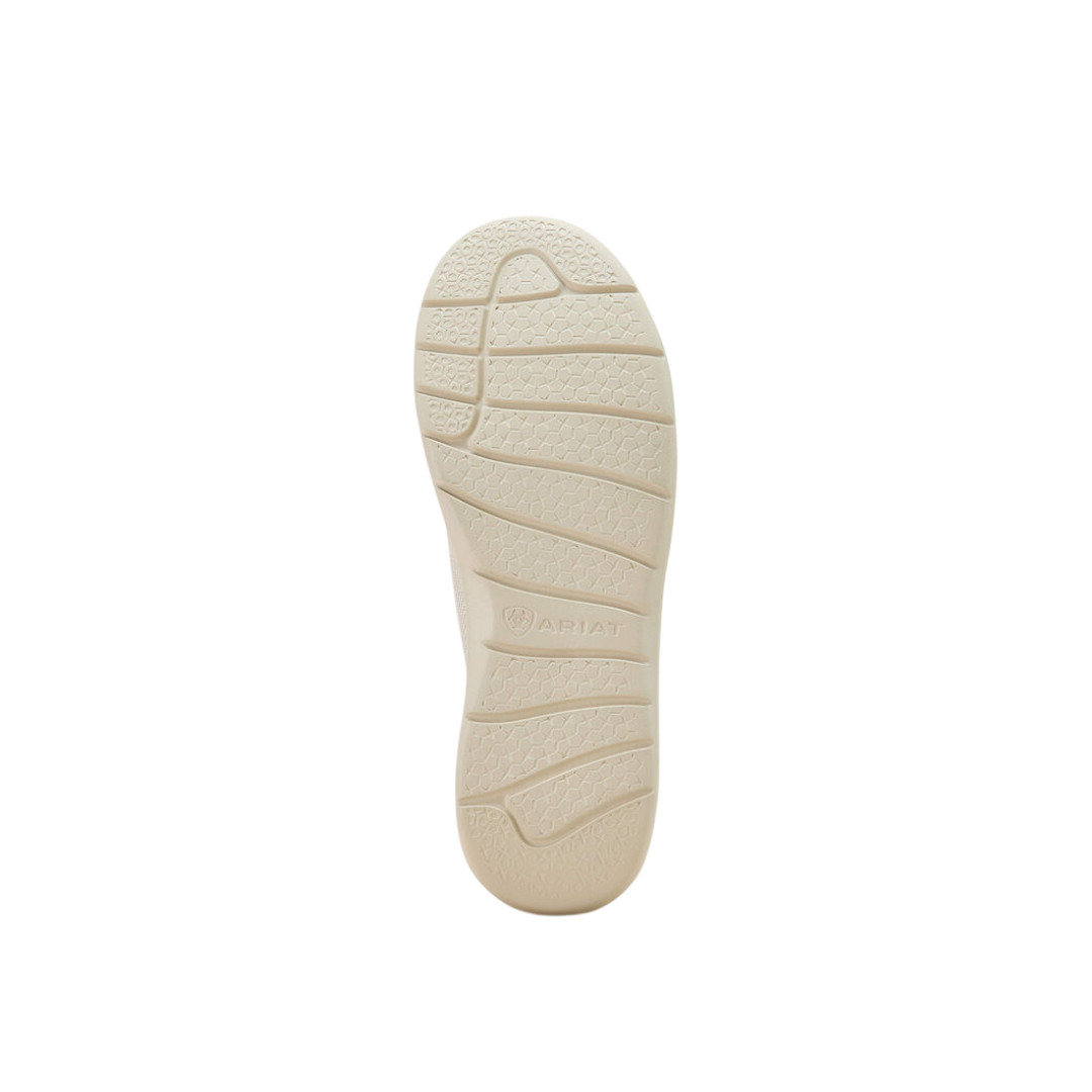 Ariat Women's Hilo Shoe Cream Mesh Casual Footwear