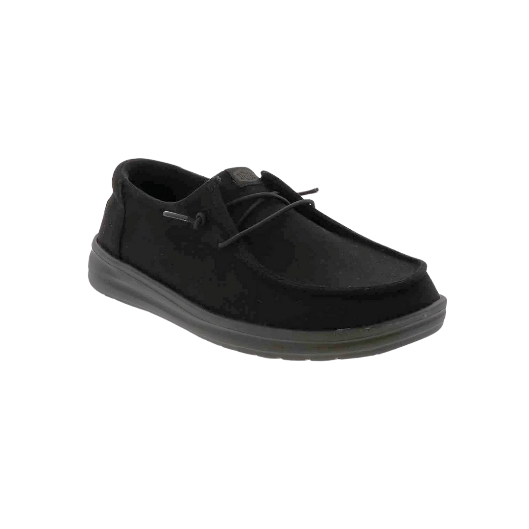 Hey Dude Men's Wendy Tripple Work Black Shoes