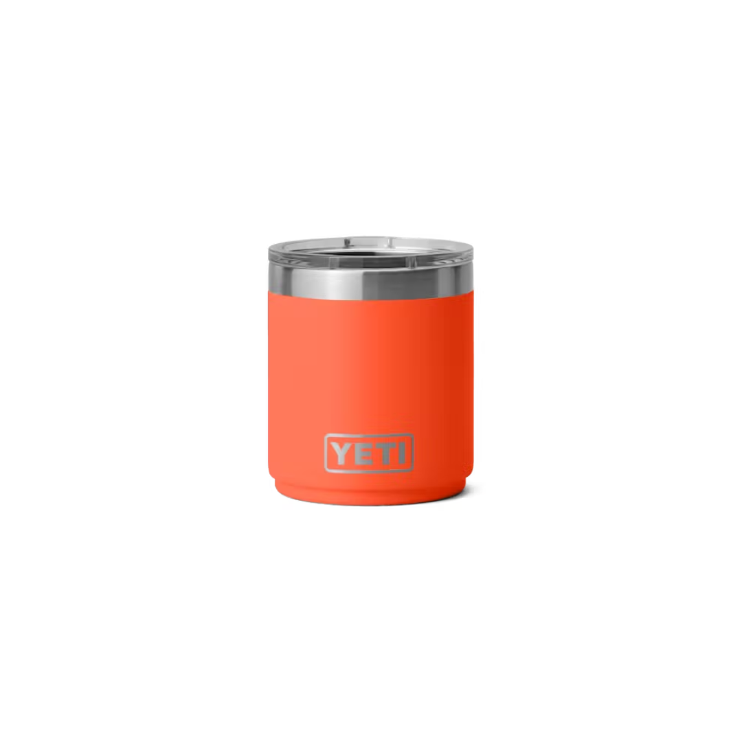 Yeti Rambler 10 Oz Papaya Stackable Lowball